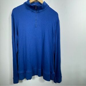 Stone Rose Men’s Performance 1/4 Zip Pullover in Sky Blue Size XL